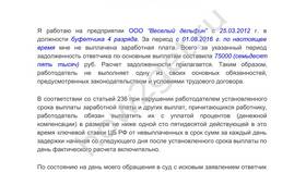 Как правильно написать заявление на выплату зарплаты в МегаФон