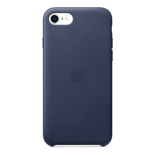 Чехол Apple для смартфона iPhone SE Leather Case - Midnight Blue (MXYN2ZM/A) в МегаФон