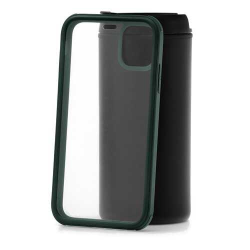 Чехол Apple iPhone 11 Kruche Flexible Side Frame Dark green в МегаФон