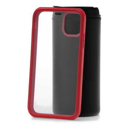 Чехол Apple iPhone 11 Kruche Flexible Side Frame Red в МегаФон
