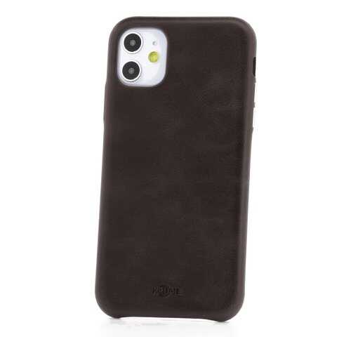 Чехол Apple iPhone 11 Kruche IXSMAXL E02 Leather Dark Brown в МегаФон