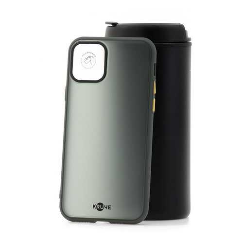 Чехол Apple iPhone 11 Pro Kruche Eye-guard Dark green в МегаФон