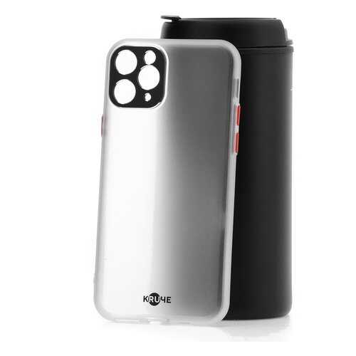 Чехол Apple iPhone 11 Pro Kruche Metal Eye White в МегаФон