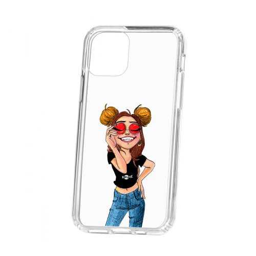 Чехол Apple iPhone 11 Pro Kruche Print Smiling в МегаФон