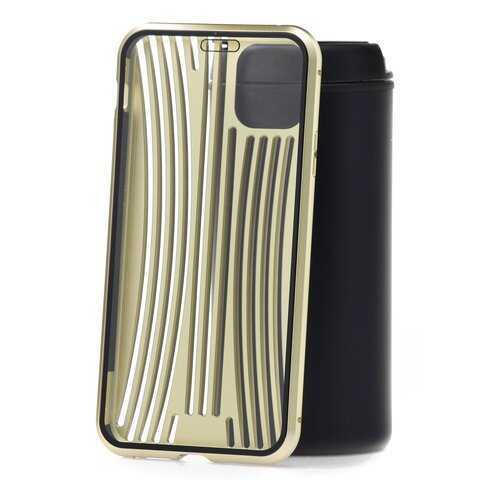 Чехол Apple iPhone 11 Pro Max Kruche Metal Suitcase Gold в МегаФон