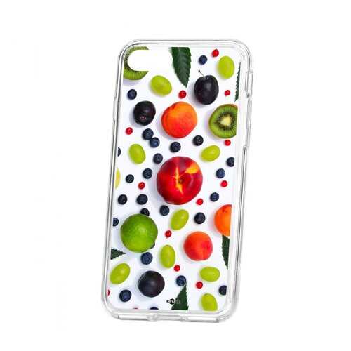 Чехол Apple iPhone 7 Kruche Print Fruits в МегаФон