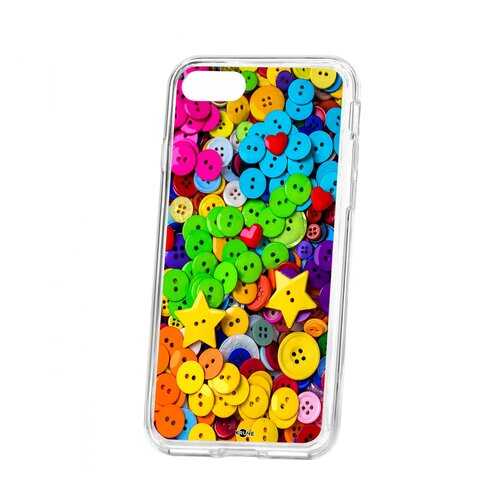 Чехол Apple iPhone 7 Kruche Print Пуговки в МегаФон