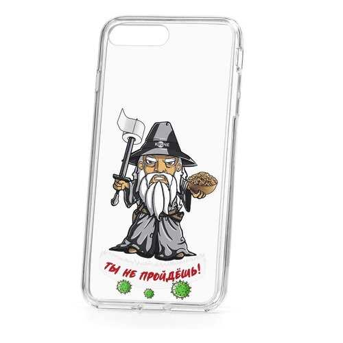 Чехол Apple iPhone 7 Plus Kruche Print Вирус не пройдет в МегаФон