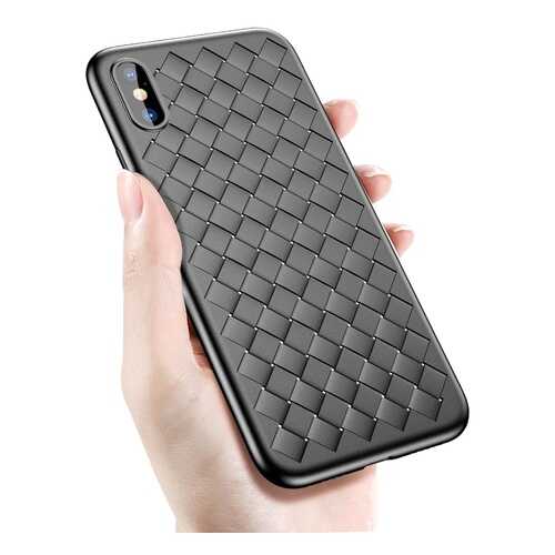 Чехол Baseus BV Weaving для iPhone X/XS Black в МегаФон