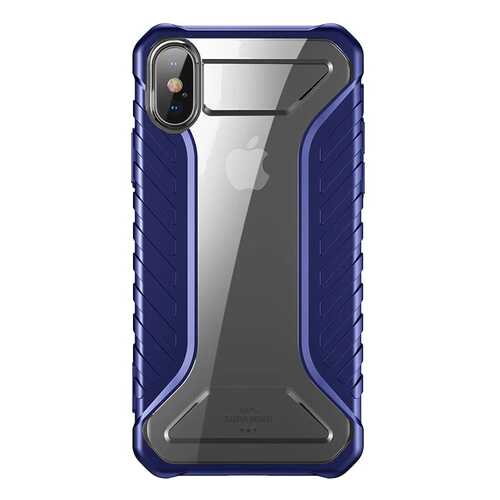 Чехол Baseus Michelin (WIAPIPH65-MK03) для iPhone Xs Max (Blue) в МегаФон