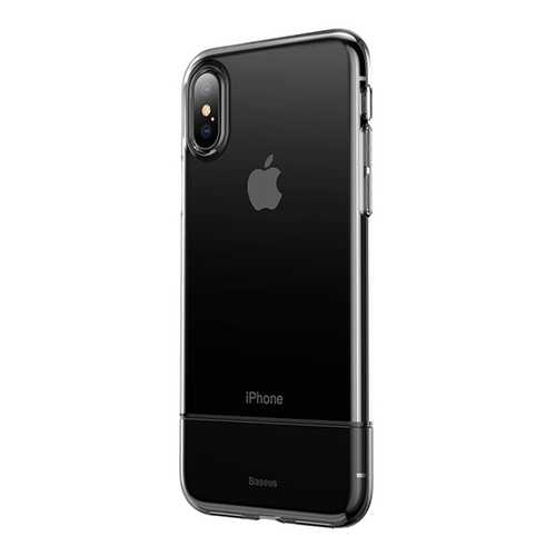 Чехол Baseus Soft And Hard для iPhone X/XS Black в МегаФон