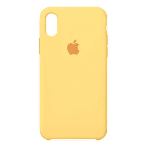 Чехол Case-House для iPhone X/XS, Банановый в МегаФон