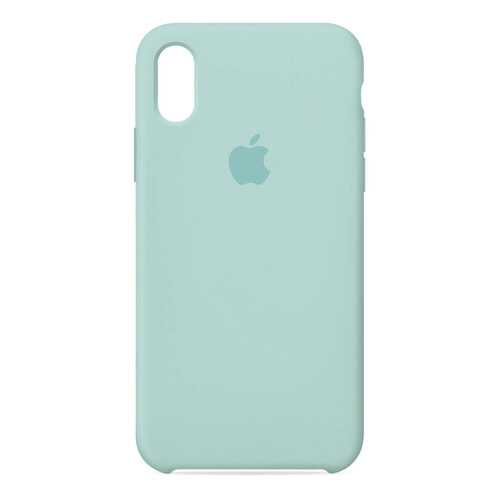 Чехол Case-House для iPhone X/XS, Голубой берилл в МегаФон