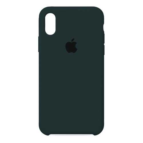 Чехол Case-House для iPhone XS Max, Тёмно-зелёный в МегаФон