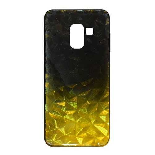 Чехол Crystal Krutoff для Samsung Galaxy A8 (SM-A530) Yellow/Black в МегаФон