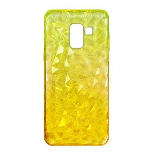 Чехол Crystal Krutoff для Samsung Galaxy A8 (SM-A530) Yellow в МегаФон