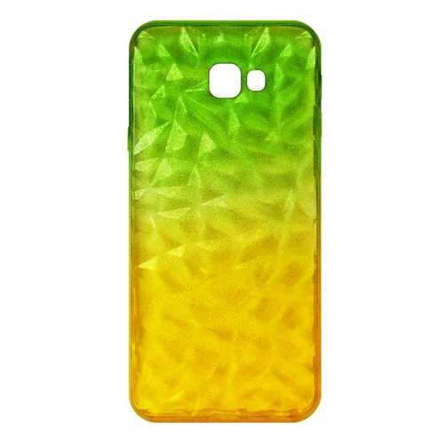 Чехол Crystal Krutoff для Samsung Galaxy J4+ (SM-J415) Yellow/Green в МегаФон