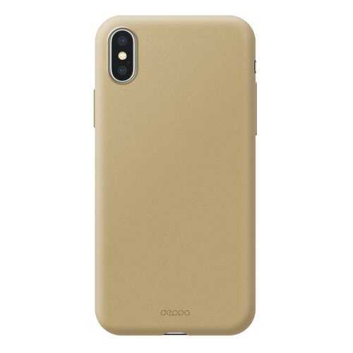 Чехол Deppa Air Case для Apple iPhone X/XS Gold в МегаФон