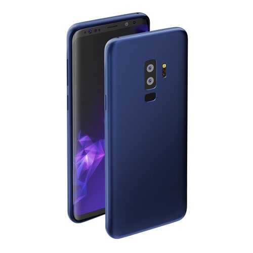 Чехол Deppa Case Silk для Samsung Galaxy S9+ Metallic Blue в МегаФон