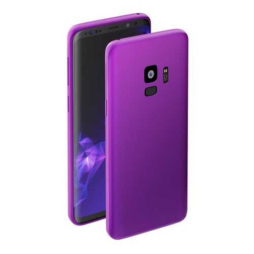 Чехол Deppa Case Silk для Samsung Galaxy S9 Metallic Purple в МегаФон