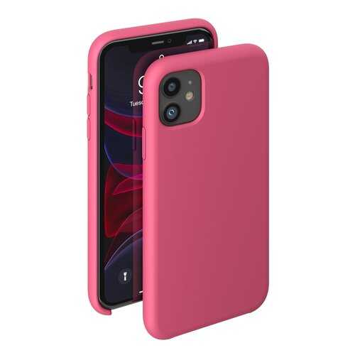 Чехол Deppa Liquid Silicone Case для Apple iPhone 11 (Фуксия) в МегаФон