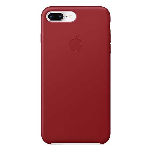 Чехол для сотового телефона Apple iPhone 8 Plus / 7 Plus Leather Case красный MQHN2Z в МегаФон