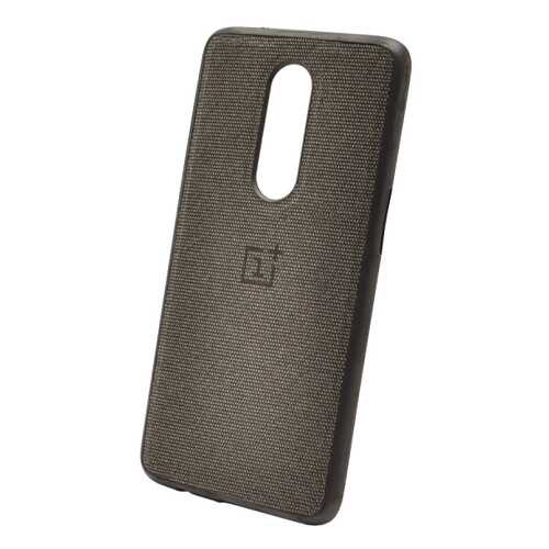 Чехол Fiber Logo для OnePlus 6 Black в МегаФон