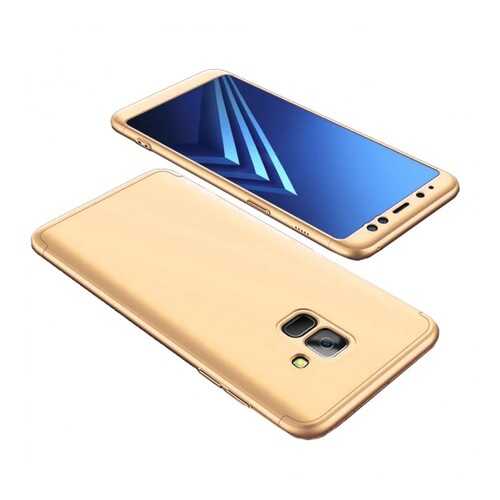 Чехол GKK LikGus для Samsung A530 Galaxy A8 (2018) Gold в МегаФон