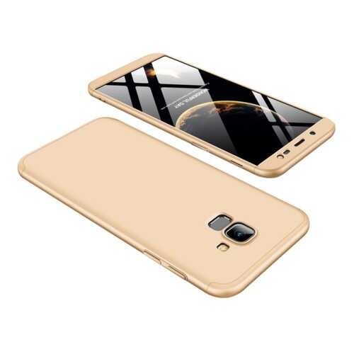 Чехол GKK LikGus для Samsung J600F Galaxy J6 (2018) Gold в МегаФон