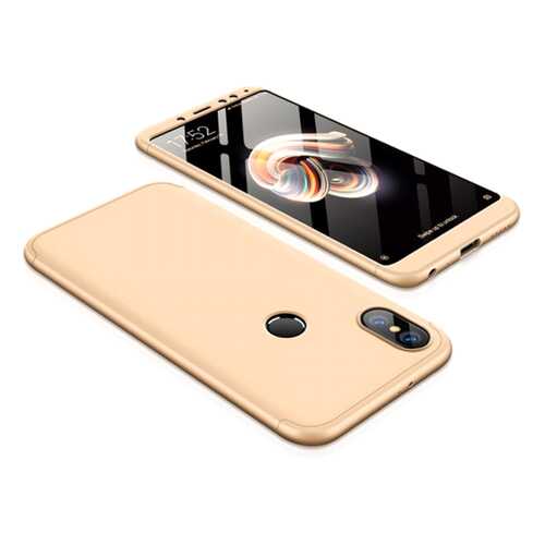 Чехол GKK LikGus для Xiaomi Redmi Note 5 Pro/Note 5 (DC) Gold в МегаФон