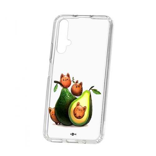 Чехол Huawei Honor 20 Kruche Print Авокотики в МегаФон