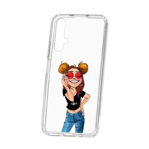 Чехол Huawei Honor 20 Kruche Print Smiling в МегаФон