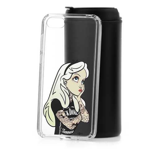 Чехол Huawei Honor 7A Kruche Print Tattoo Girl в МегаФон