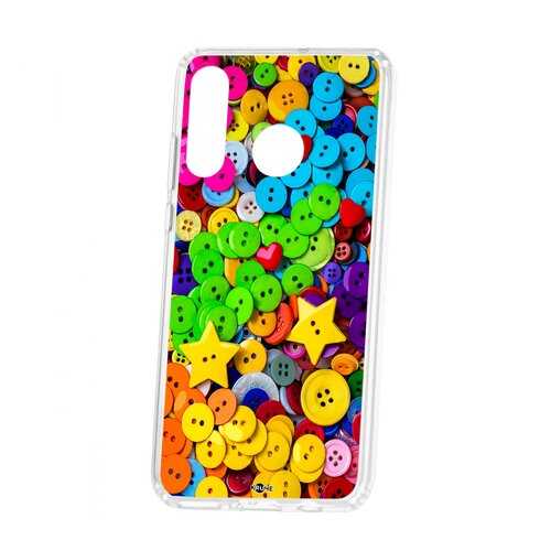 Чехол Huawei P30 Lite Kruche Print Пуговки в МегаФон