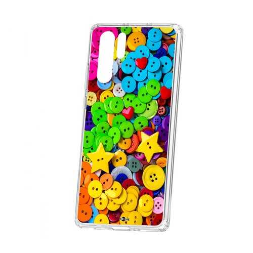 Чехол Huawei P30 Pro Kruche Print Пуговки в МегаФон