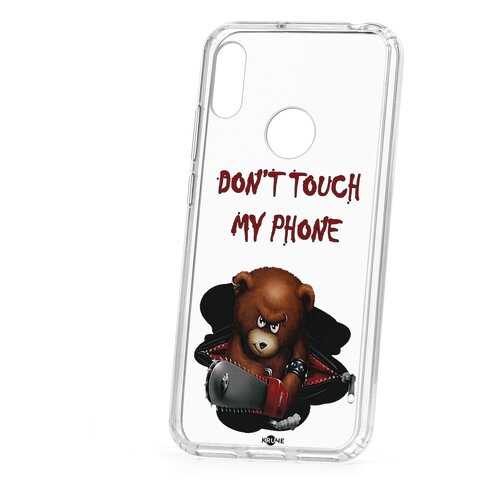 Чехол Huawei Y6 2019 Kruche Print Не бери мой телефон в МегаФон