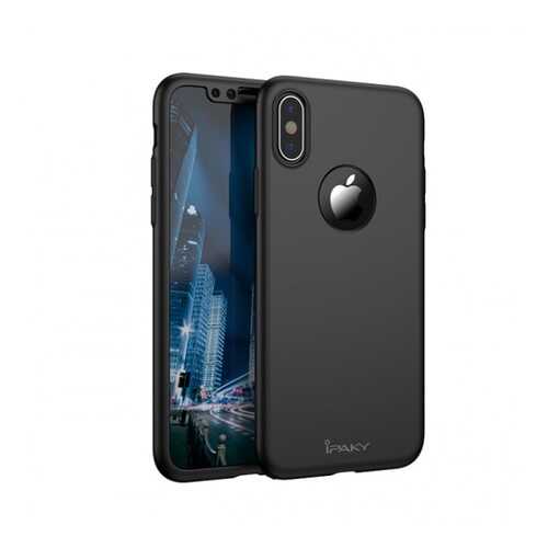 Чехол iPaky 360 градусов для Apple iPhone X Black в МегаФон