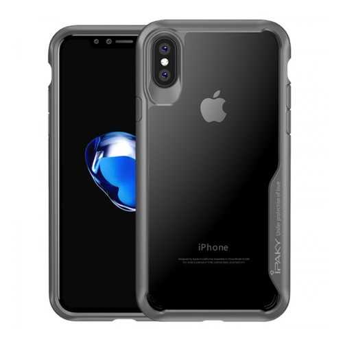 Чехол iPaky Luckcool Series для Apple iPhone X (5.8)/XS Grey в МегаФон