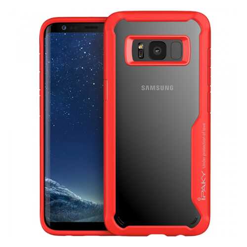 Чехол iPaky Luckcool Series для Samsung G955 Galaxy S8 Plus Red в МегаФон