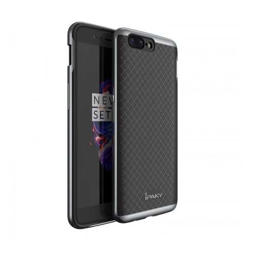 Чехол iPaky +PC для OnePlus 5 Black/Grey в МегаФон