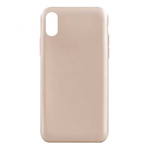 Чехол J-Case THIN для Apple iPhone XS Max (6.5) Gold в МегаФон