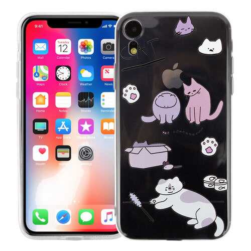 Чехол KAWAI для iPhone XR Cat в МегаФон