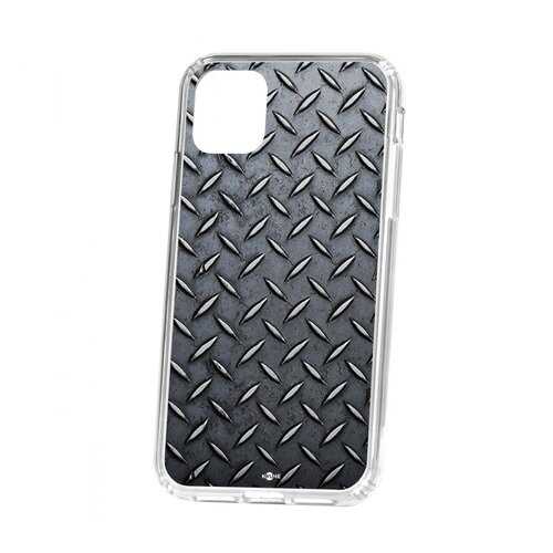 Чехол Kruche Apple iPhone 11 Print Сталь в МегаФон