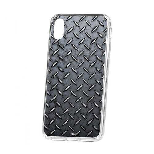 Чехол Kruche Apple iPhone XS Max Print Сталь в МегаФон