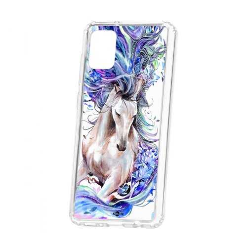 Чехол Kruche для Samsung Galaxy A21S Print Грация в МегаФон