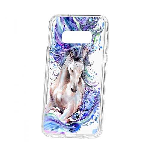 Чехол Kruche для Samsung Galaxy S10e Print Грация в МегаФон