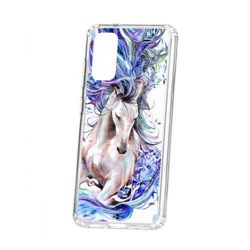 Чехол Kruche для Samsung Galaxy S20 Print Грация в МегаФон