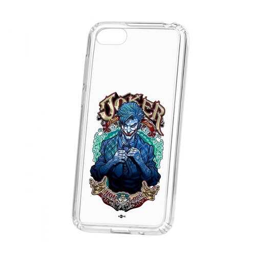 Чехол Kruche Huawei Honor 7A Print Джокер в МегаФон