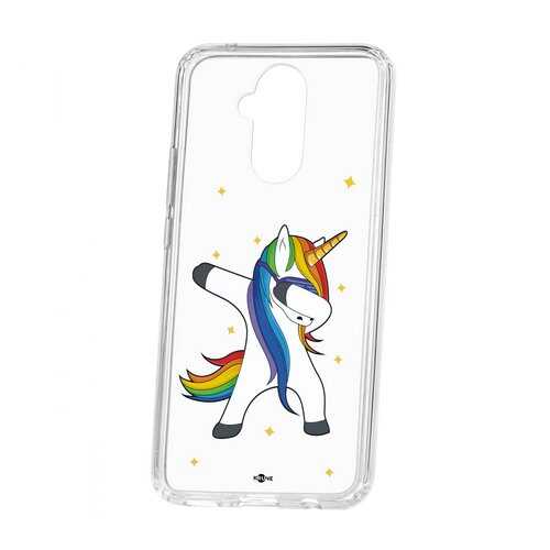 Чехол Kruche Huawei Mate 20 Lite Print Единорожка в МегаФон