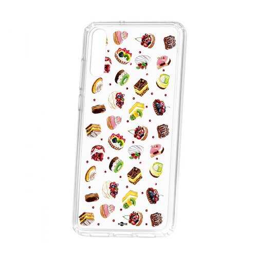 Чехол Kruche Huawei P20 Print Cake в МегаФон